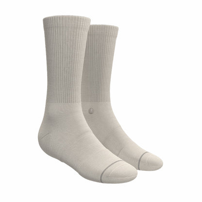 Shinesty Heel Hammock™ Super Stupid-Soft™ Crew Socks 3 Pack - Sand Military Complaint