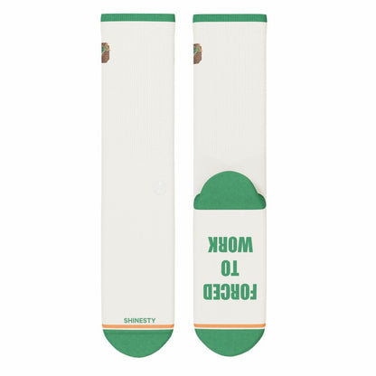 Shinesty Heel Hammock™ Super Stupid-Soft™ Crew Socks 3 Pack - Fishing