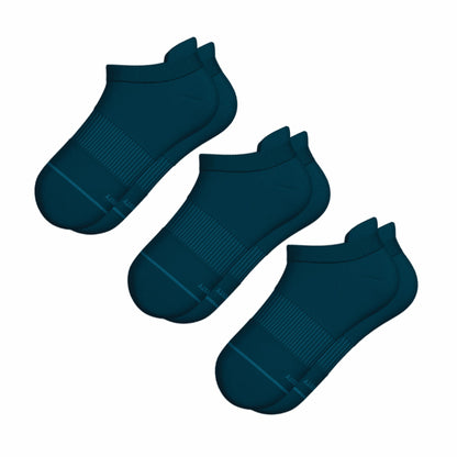 Shinesty Heel Hammock™ Ankle Socks 3 Pack - Navy Blue