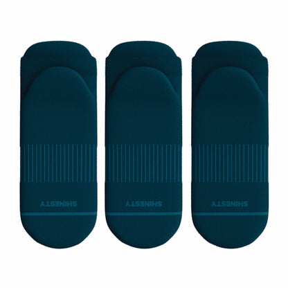 Shinesty Heel Hammock™ Ankle Socks 3 Pack - Navy Blue