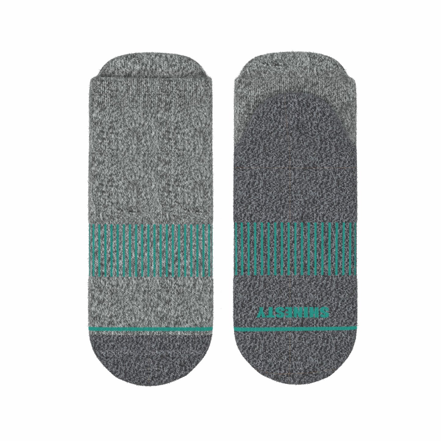 Shinesty Gray Stay Weird Heel Hammock™ Ankle Socks 3 Pack - The Intramural Champ