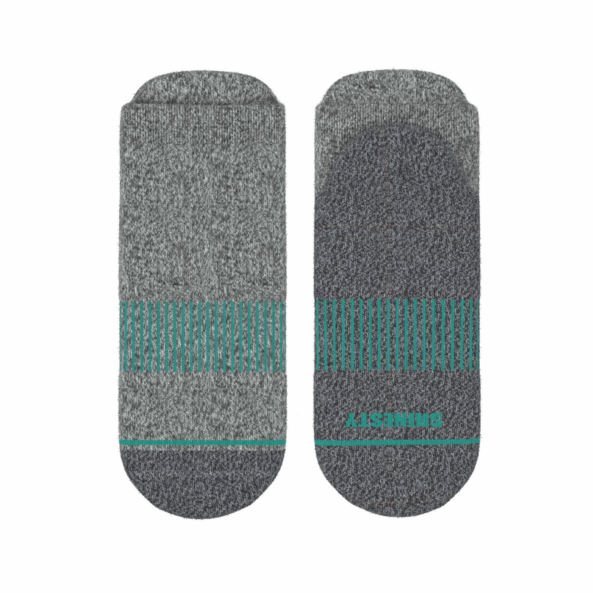 Shinesty Gray Stay Weird Heel Hammock™ Ankle Socks 3 Pack - The Intramural Champ