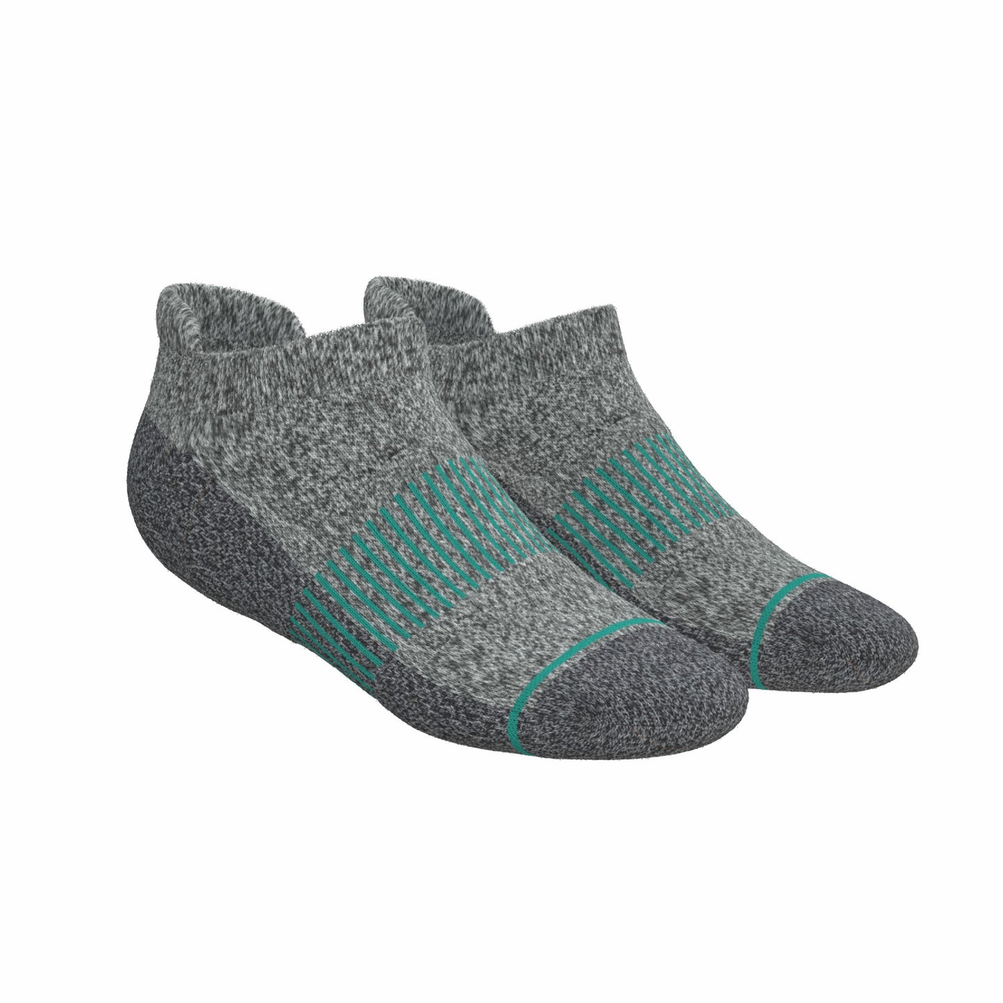 Shinesty Gray Stay Weird Heel Hammock™ Ankle Socks 3 Pack - The Intramural Champ