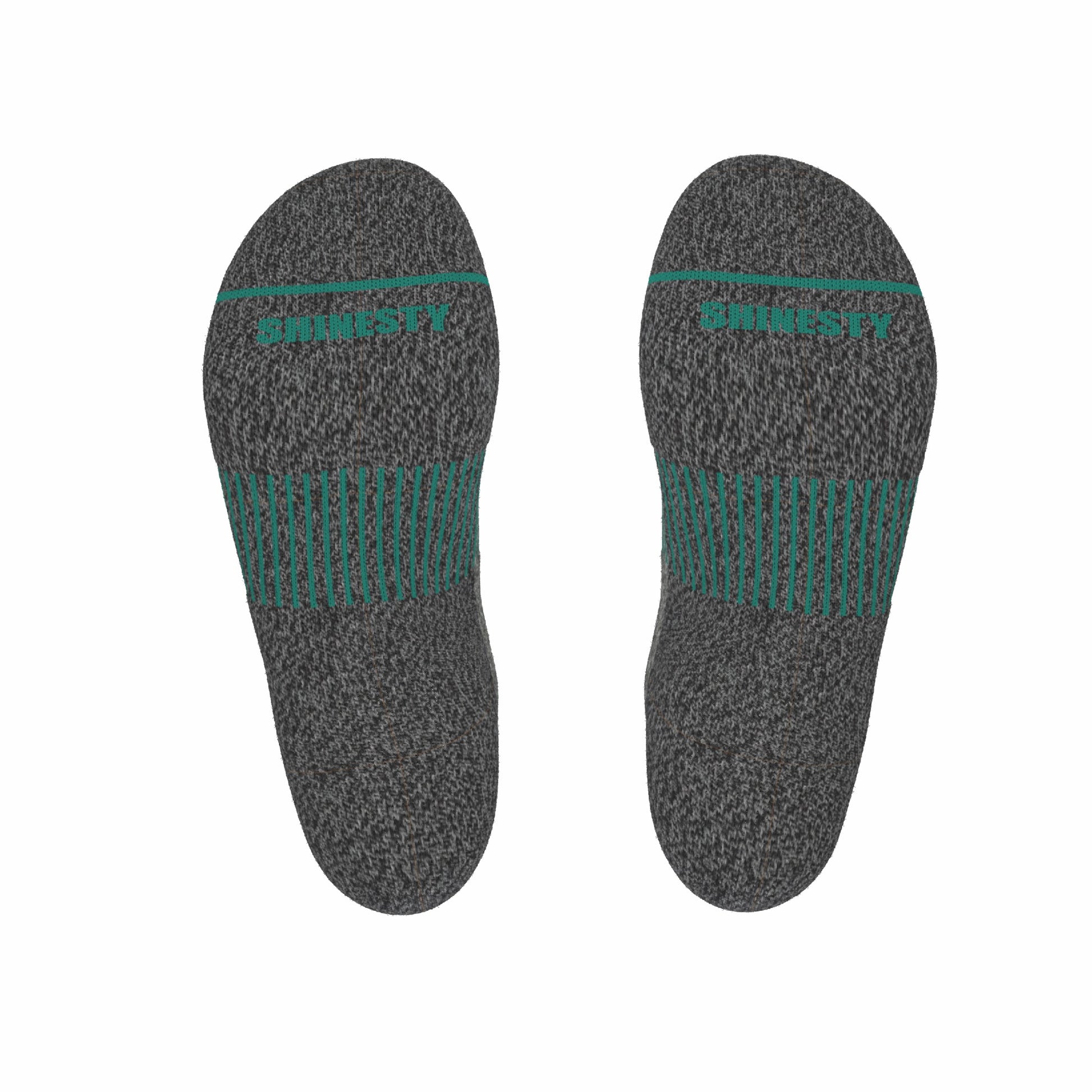 Shinesty Gray Stay Weird Heel Hammock™ Ankle Socks 3 Pack - The Intramural Champ