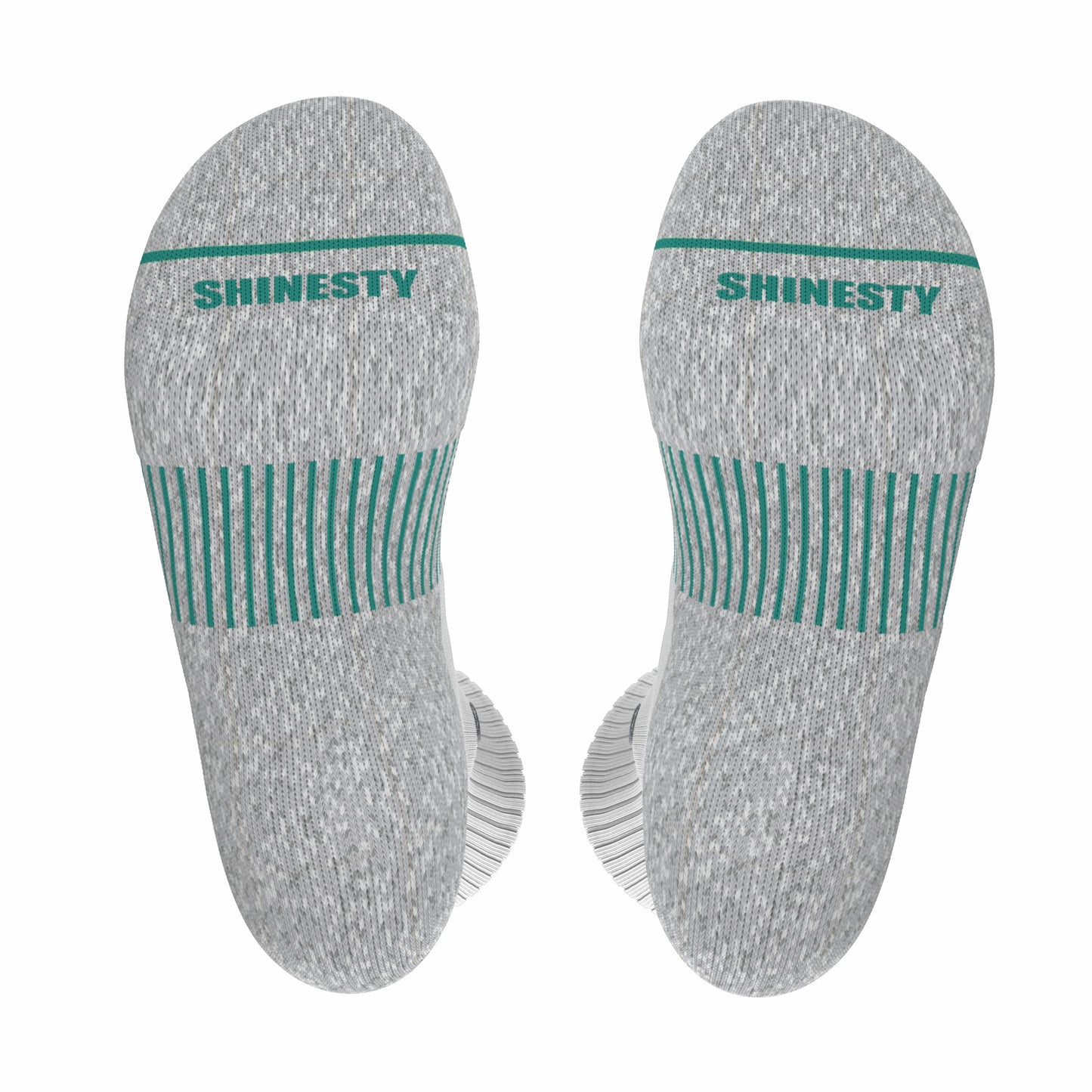 Shinesty White Stay Weird Heel Hammock™ Crew Socks 3 Pack - The Cloud 9