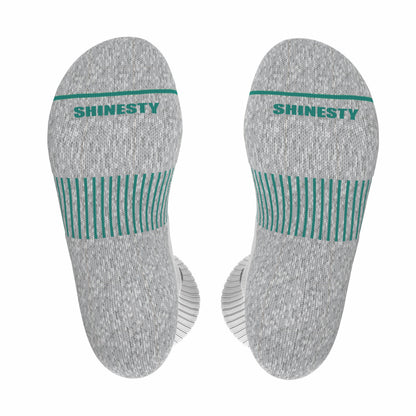 Shinesty White Stay Weird Heel Hammock™ Crew Socks 3 Pack - The Cloud 9