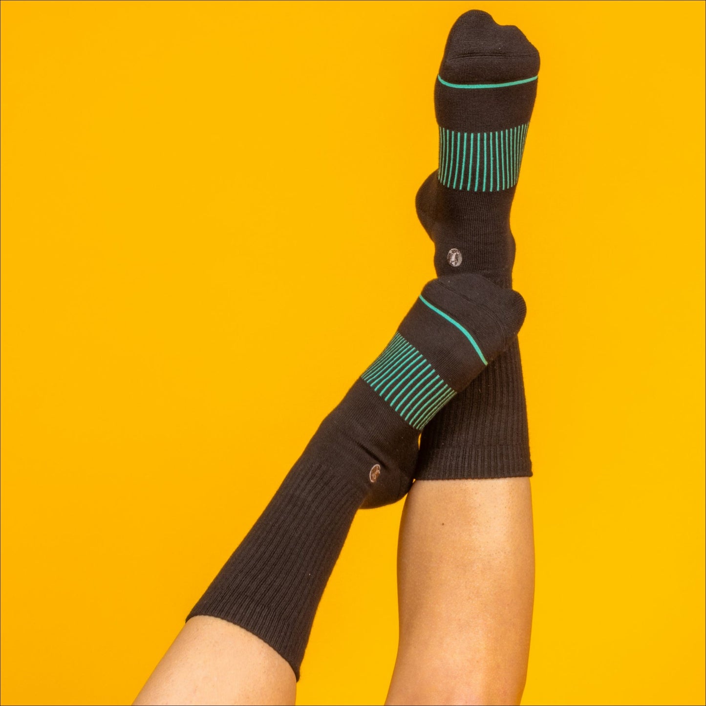 Shinesty Gray Stay Weird Heel Hammock™ Crew Socks 3 Pack - The Intramural Champ