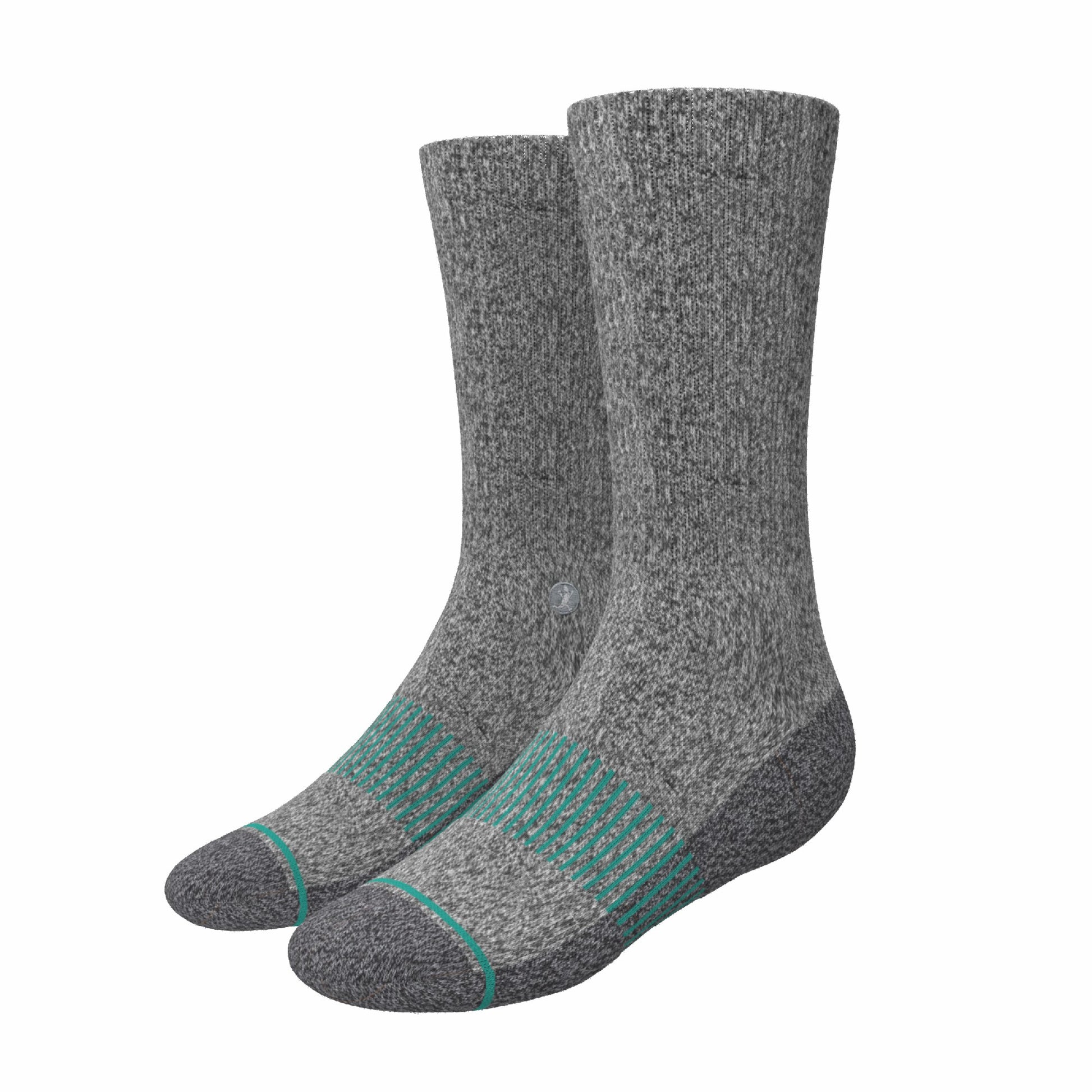 Shinesty Gray Stay Weird Heel Hammock™ Crew Socks 3 Pack - The Intramural Champ