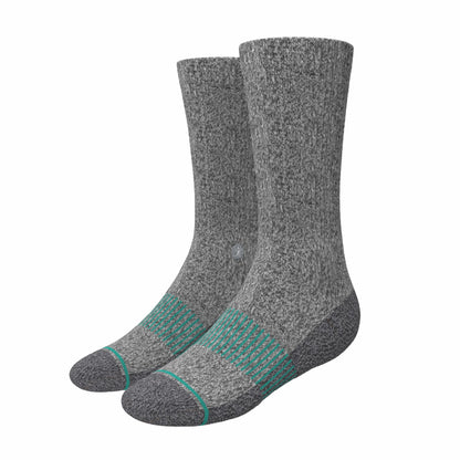 Shinesty Gray Stay Weird Heel Hammock™ Crew Socks 3 Pack - The Intramural Champ