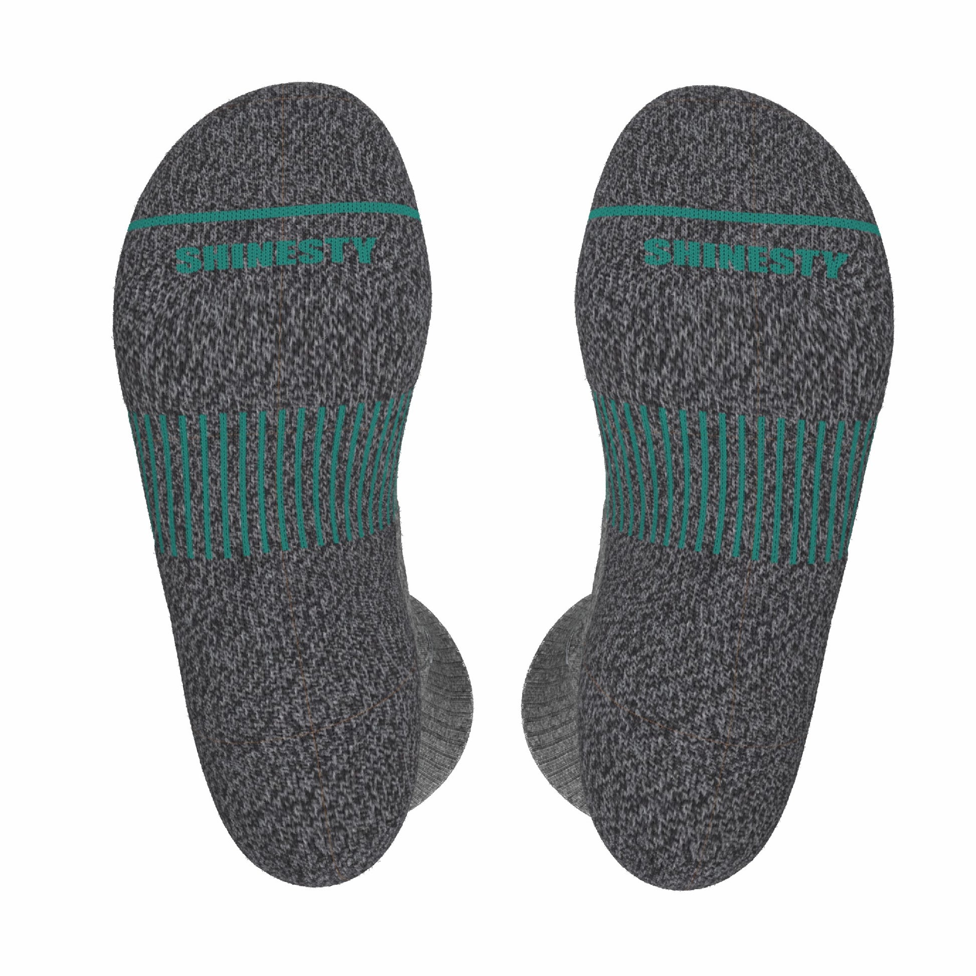 Shinesty Gray Stay Weird Heel Hammock™ Crew Socks 3 Pack - The Intramural Champ