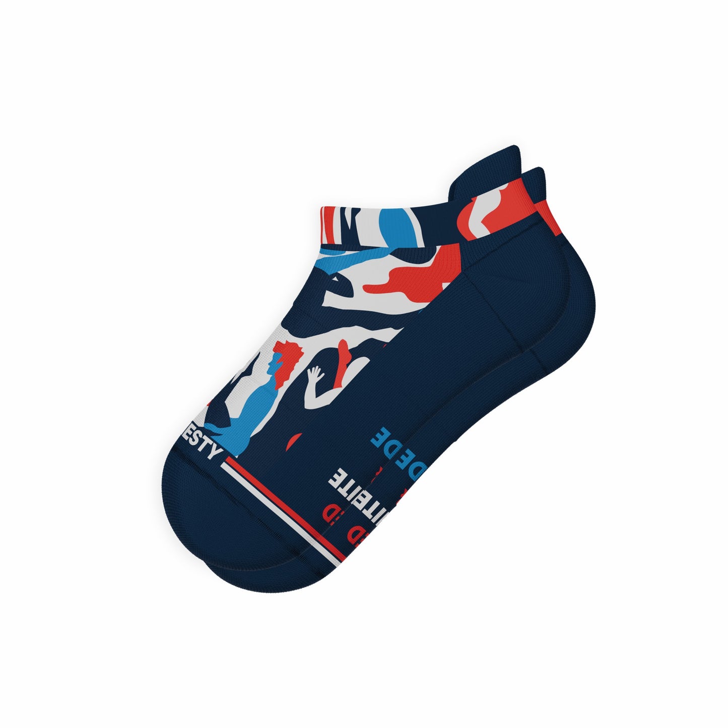 Shinesty Heel Hammock™ Super Stupid-Soft™ Ankle Socks - USA Camouflage