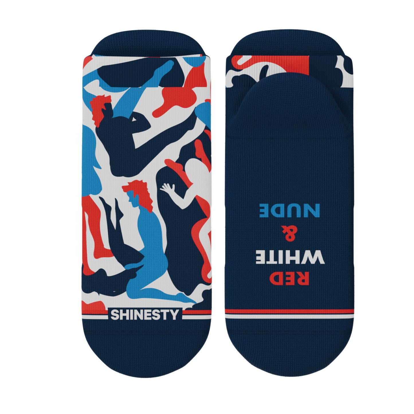 Shinesty Heel Hammock™ Super Stupid-Soft™ Ankle Socks - USA Camouflage