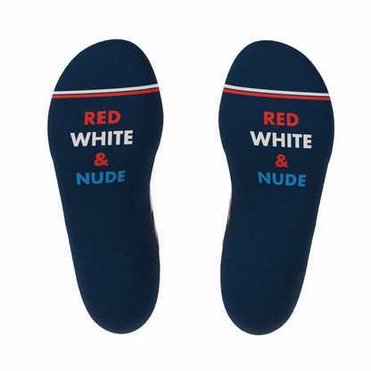 Shinesty Heel Hammock™ Super Stupid-Soft™ Ankle Socks - USA Camouflage