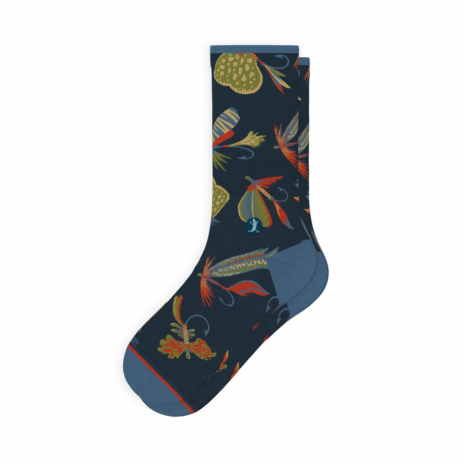 Shinesty Heel Hammock™ Super Stupid-Soft™ Crew Socks - Fly Fishing