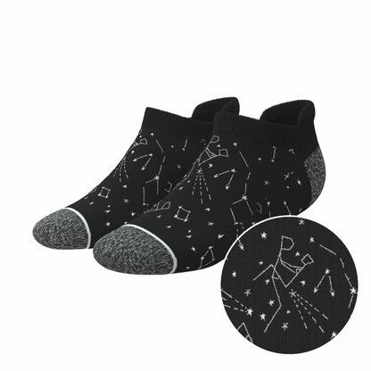 Shinesty Heel Hammock™ Super Stupid-Soft™ Ankle Socks - Constellation