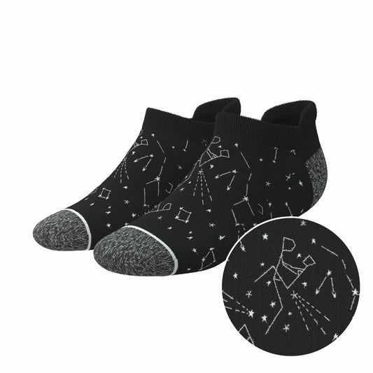 Shinesty Heel Hammock™ Super Stupid-Soft™ Ankle Socks - Constellation