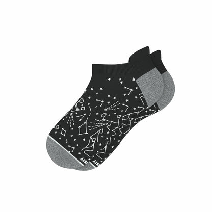 Shinesty Heel Hammock™ Super Stupid-Soft™ Ankle Socks - Constellation