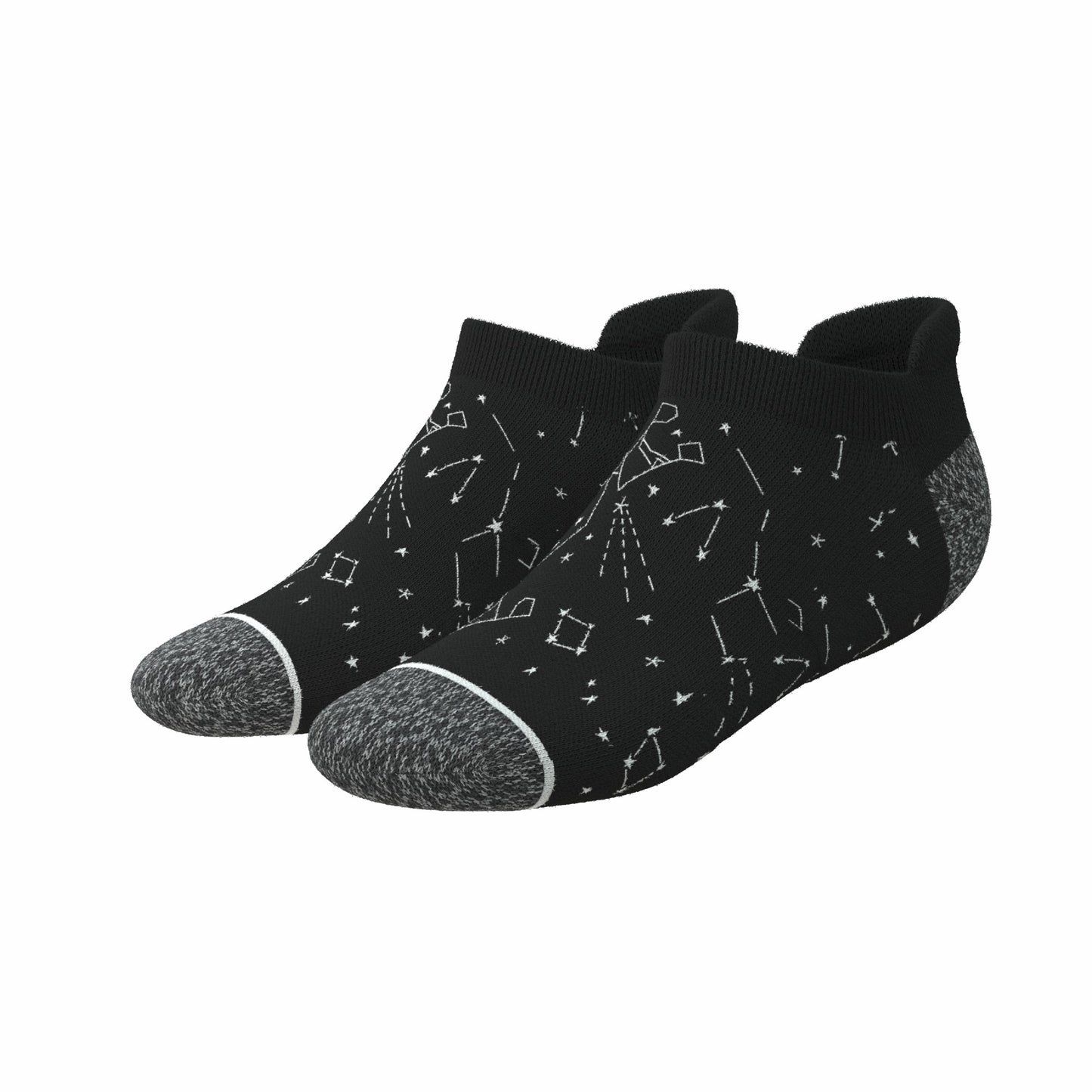 Shinesty Heel Hammock™ Super Stupid-Soft™ Ankle Socks - Constellation