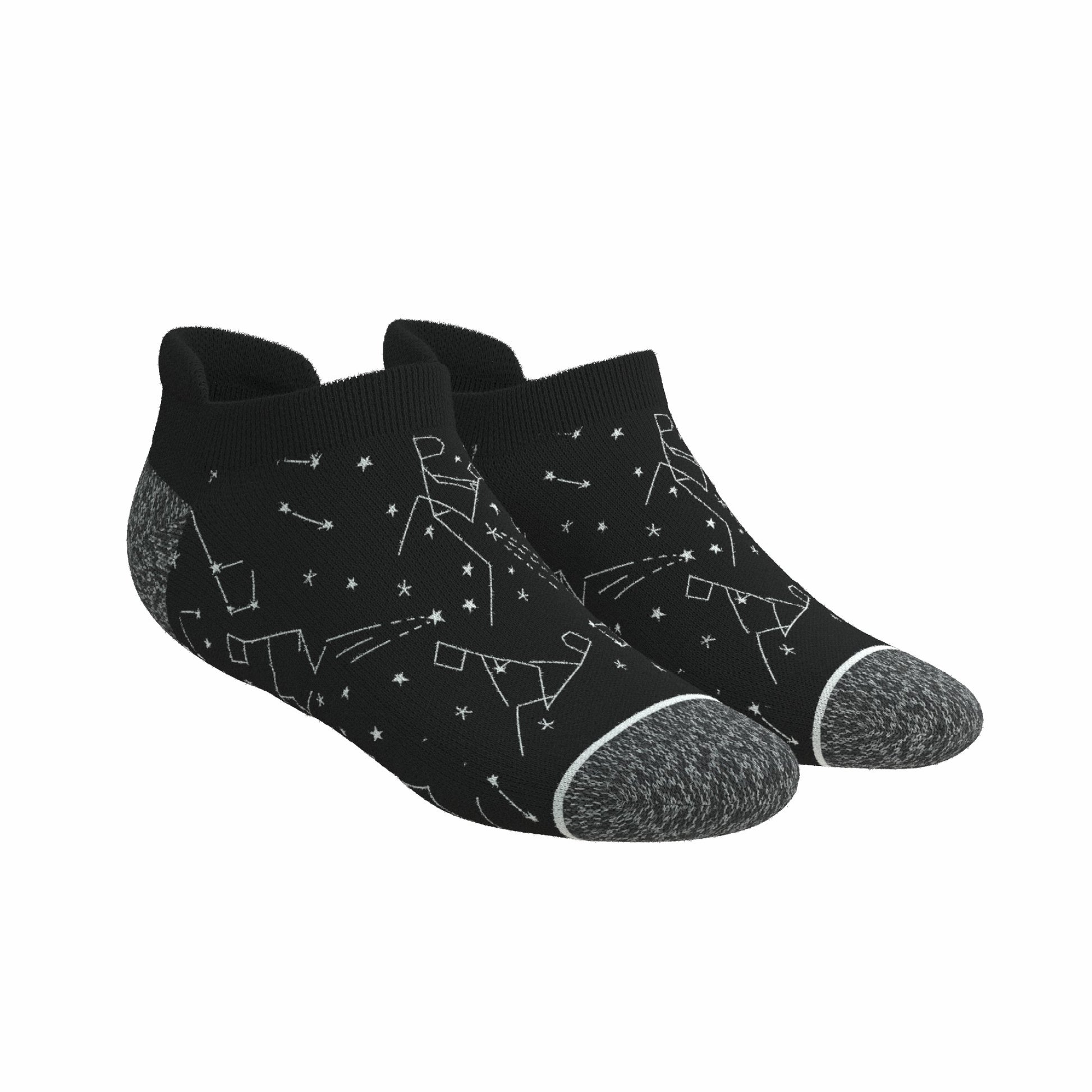 Shinesty Heel Hammock™ Super Stupid-Soft™ Ankle Socks - Constellation