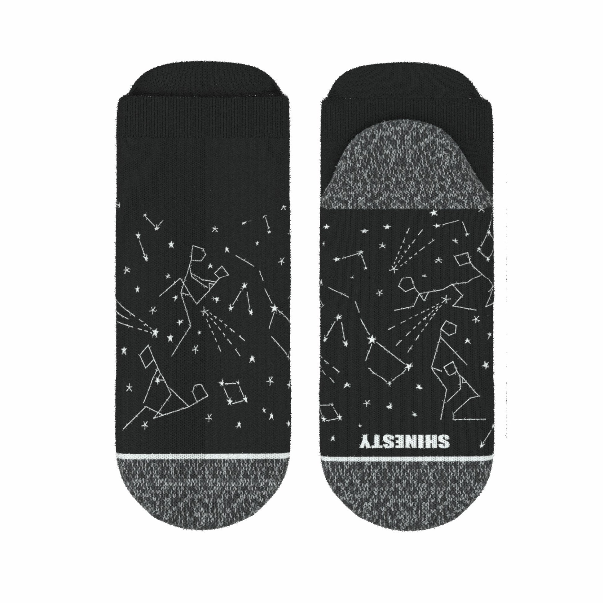 Shinesty Heel Hammock™ Super Stupid-Soft™ Ankle Socks - Constellation