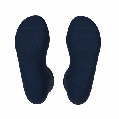 Shinesty Heel Hammock™ Super Stupid-Soft™ Crew Socks - Chambray Heather