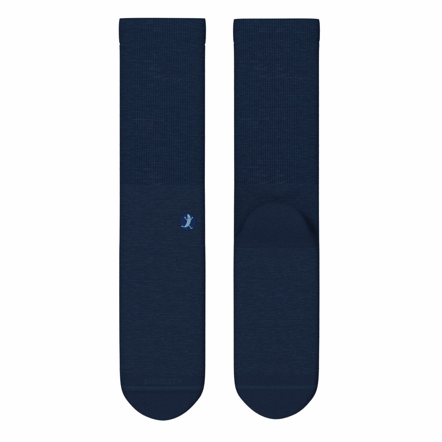 Shinesty Heel Hammock™ Super Stupid-Soft™ Crew Socks - Chambray Heather