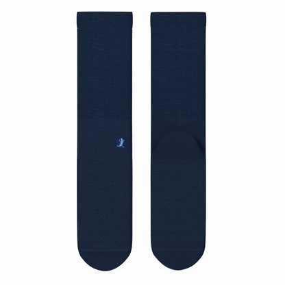 Shinesty Heel Hammock™ Super Stupid-Soft™ Crew Socks - Chambray Heather
