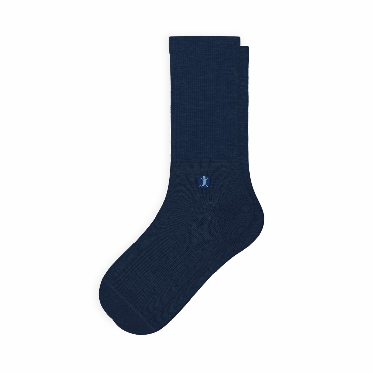 Shinesty Heel Hammock™ Super Stupid-Soft™ Crew Socks - Chambray Heather