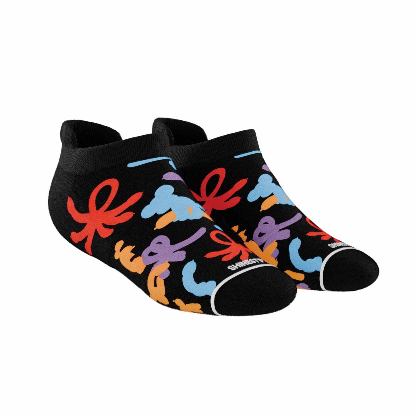 Shinesty Heel Hammock™ Super Stupid-Soft™ Ankle Socks - Balloon Animal
