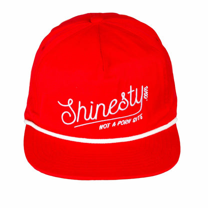 Shinesty Shinesty Red Snapback Hat - The Not a Porn Site Shinesty Snapback Hat