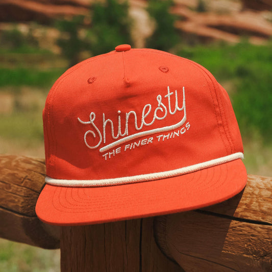 Shinesty Snapback Hat - Rust Orange Shinesty