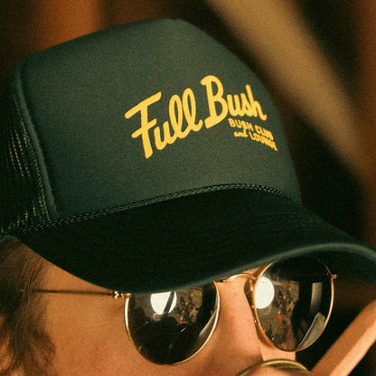 Shinesty Trucker Hat - Green Full Bush Bush Club