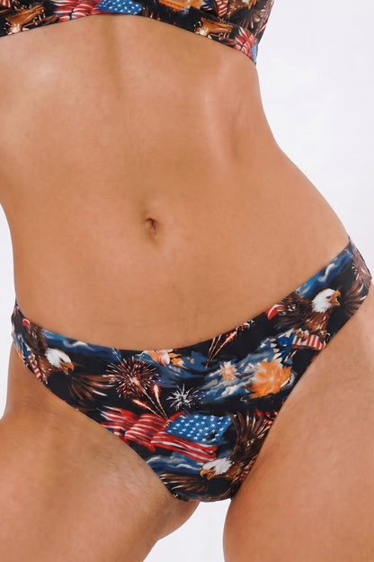 Shinesty Thong Underwear - Americana Eagles