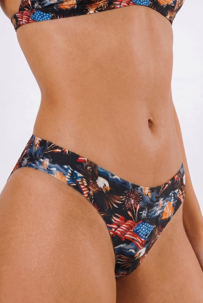 Shinesty Thong Underwear - Americana Eagles