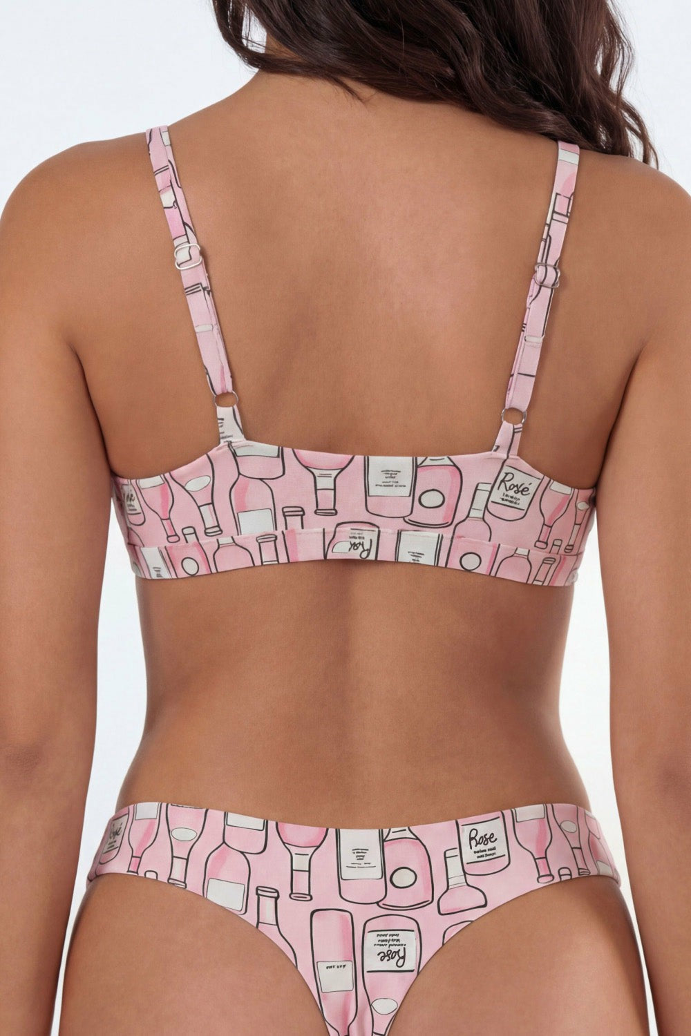 Shinesty Thong Underwear - Rosé Wine