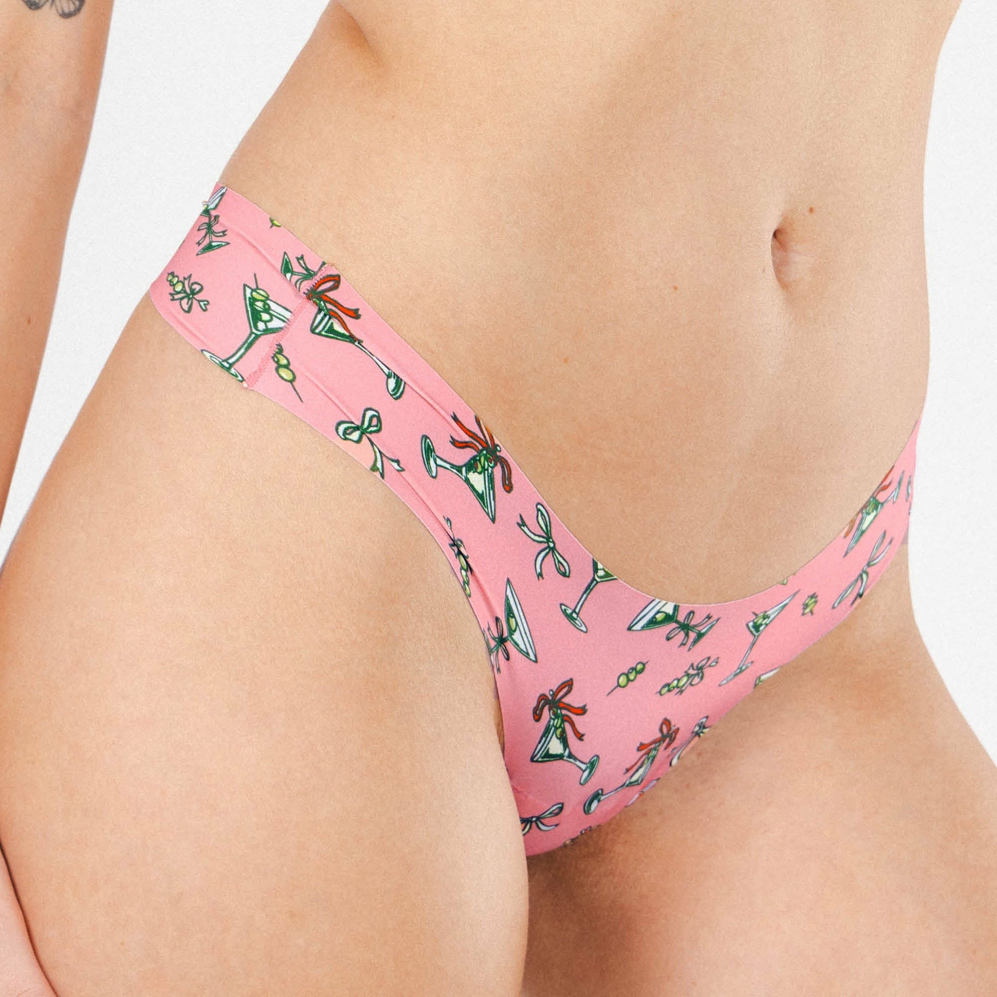 Shinesty Thong Underwear - Martini