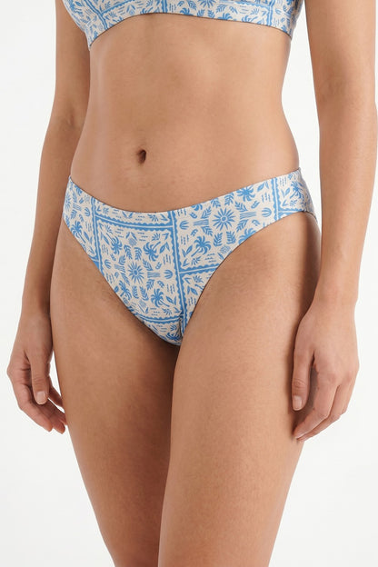 Shinesty Bikini Underwear - Blue Tile