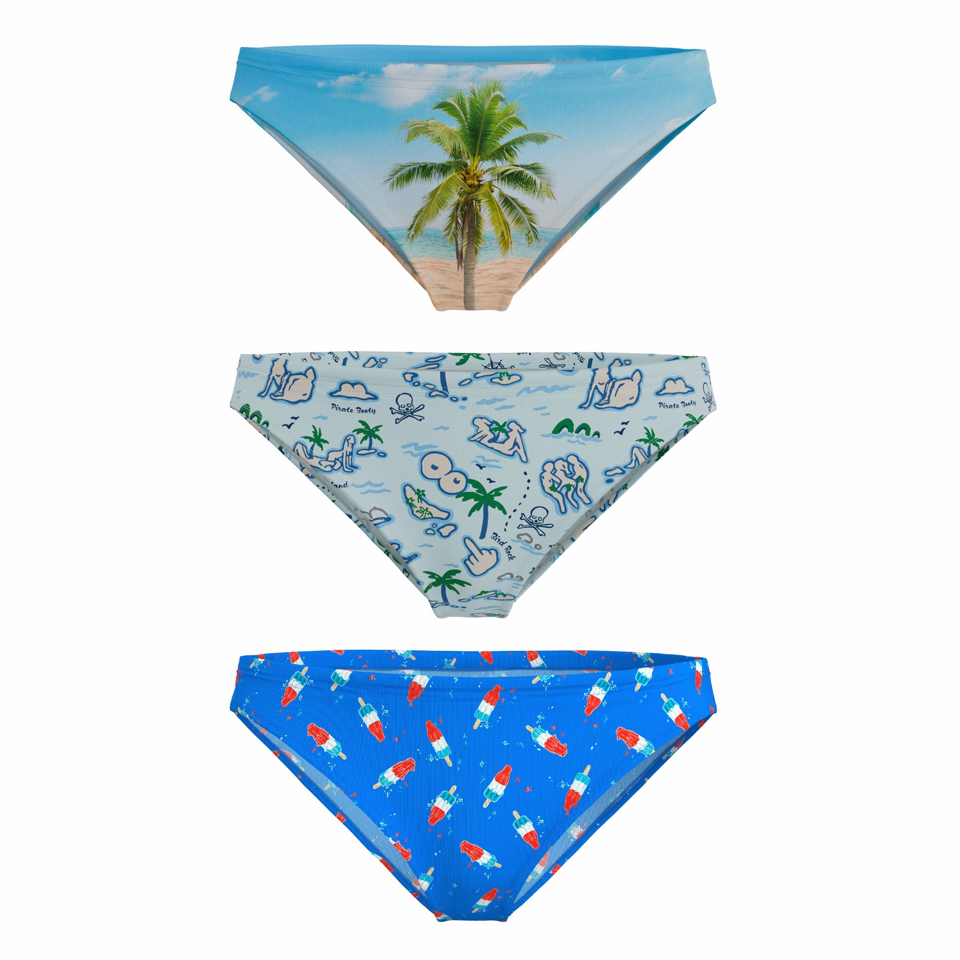 Shinesty Bikini Underwear 3 Pack - The Women Summer Bundle