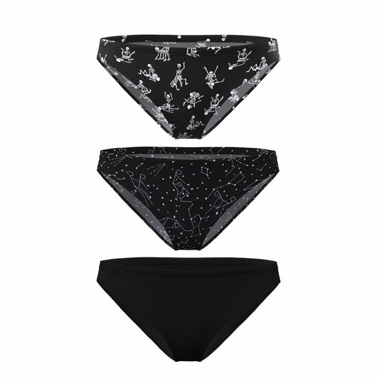 Shinesty Bikini Underwear 3 Pack - Womens Underwear Pack