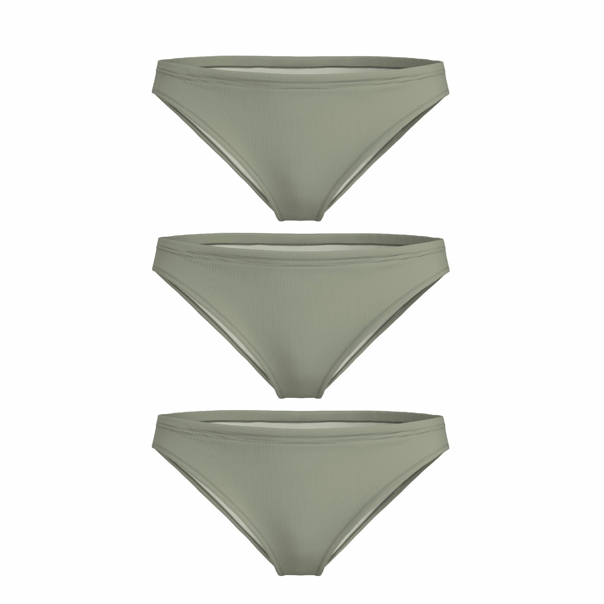Shinesty Bikini Underwear 3 Pack - Olive