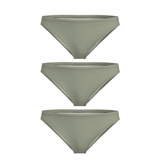 Shinesty Bikini Underwear 3 Pack - Olive