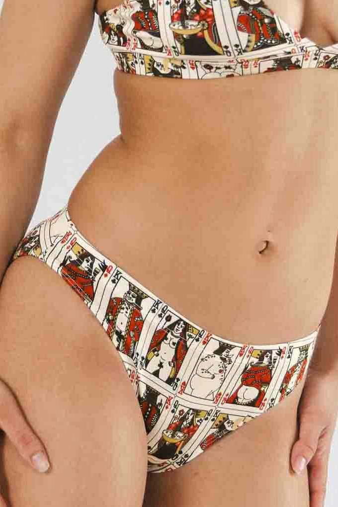 Shinesty Bikini Underwear - Vintage Playing Cards