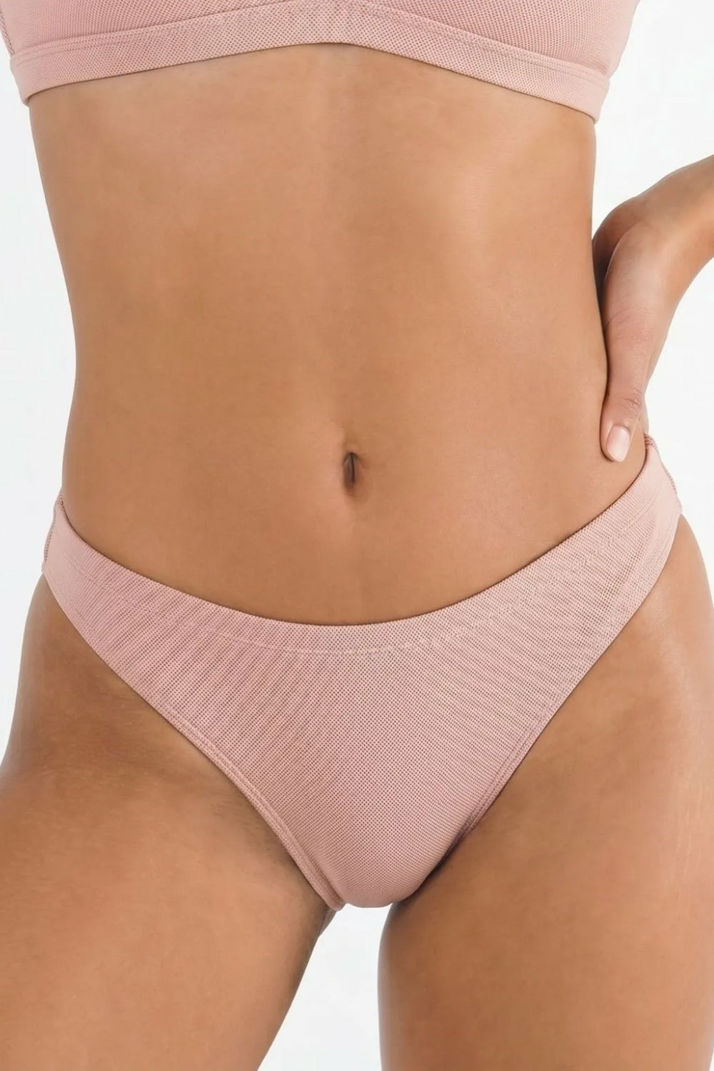 Shinesty Bikini Underwear - Red Chambray