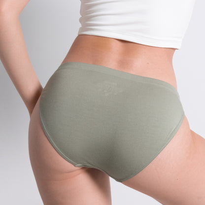 Shinesty Bikini Underwear - Olive Green