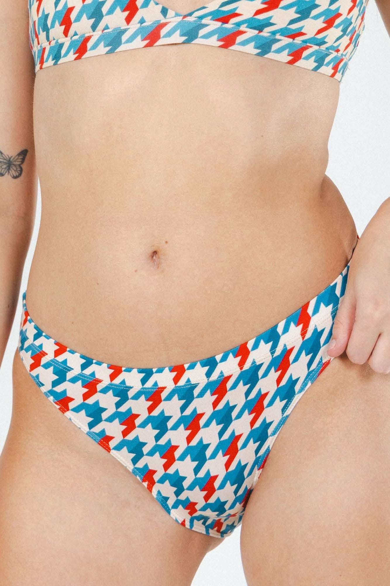 Shinesty Bikini Underwear - Retro Houndstooth