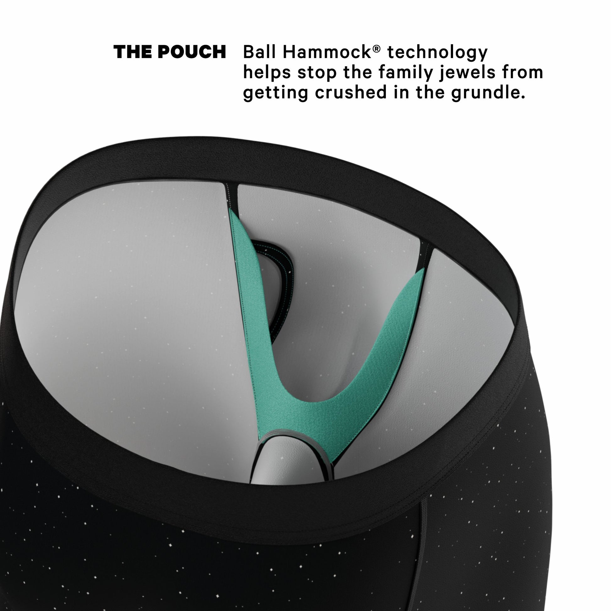Shinesty Long Leg Ball Hammock® Pouch Boxers With Fly - UFO