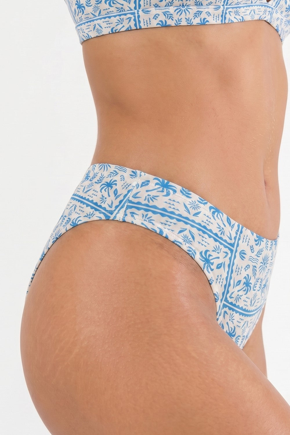 Shinesty Cheeky Panties - Blue Tile