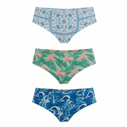 Shinesty Cheeky Underwear 3 Pack - Summer Vibes