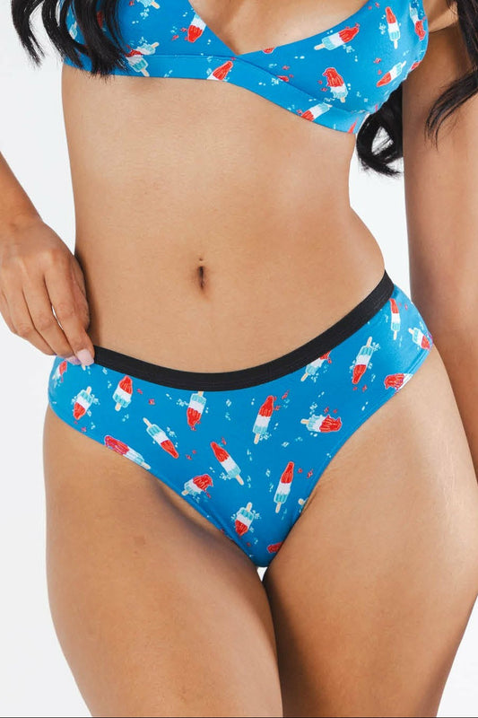 Shinesty Cheeky Panties - USA Popsicle