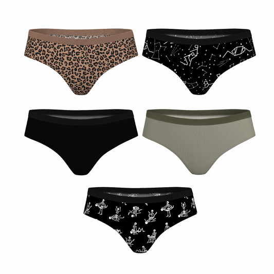 Shinesty Cheeky Underwear 5 Pack - Best Sellers